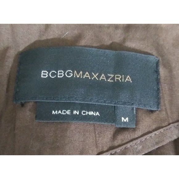 BCBG Max Azria Blazer Medium Plaid Button Down Jennifer Cropped Jacket - Picture 5 of 5